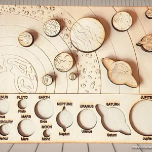 Interaktive Astronomie-Puzzle